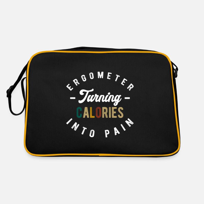 Rowing Machine Training Rowing Muscles Retro Bag