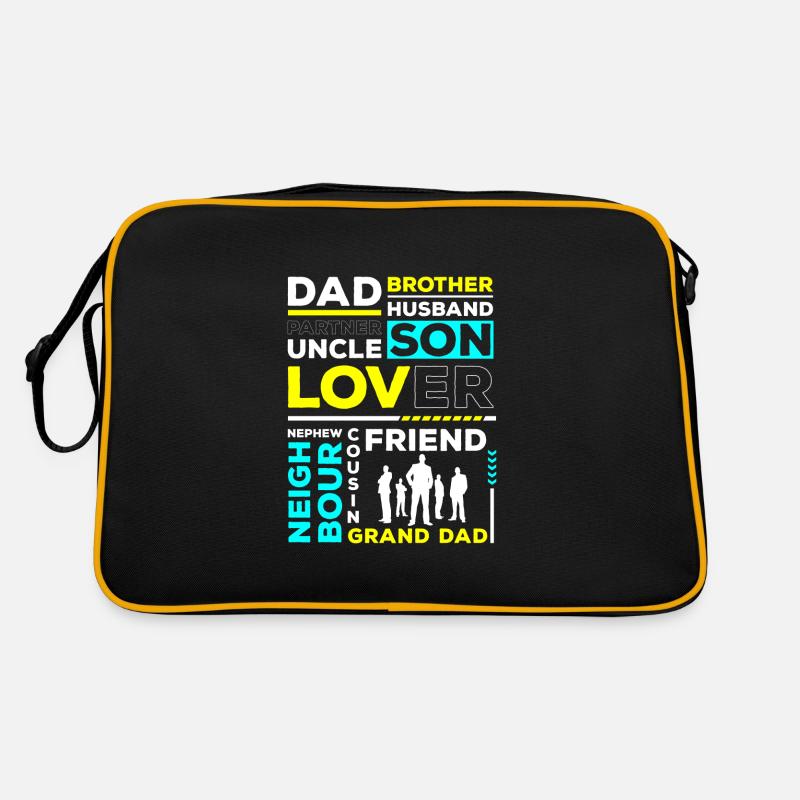 Men Role Model Boyfriend Gift Retro Bag