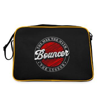 Security Club Admission Team - Retro Bag - black/gold - Back