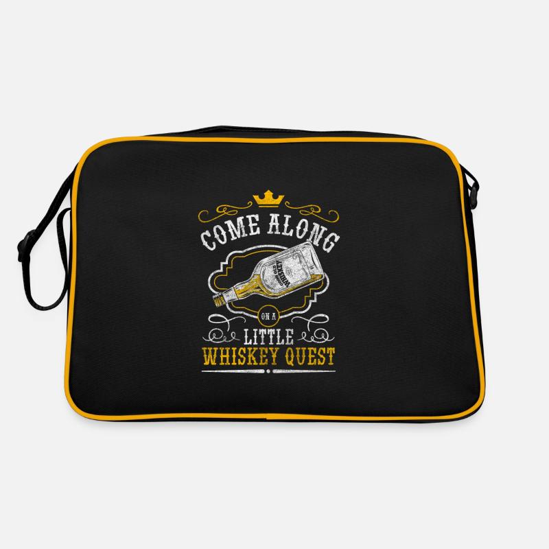 Rum Trinken Männer Schottland Retro Tasche