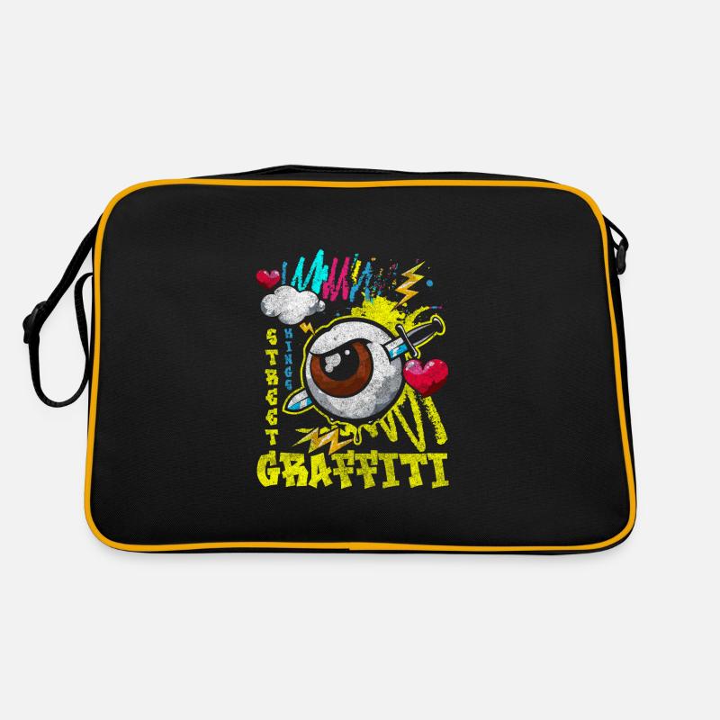 Graffiti Malerei Mode Einzigartig Retro Tasche
