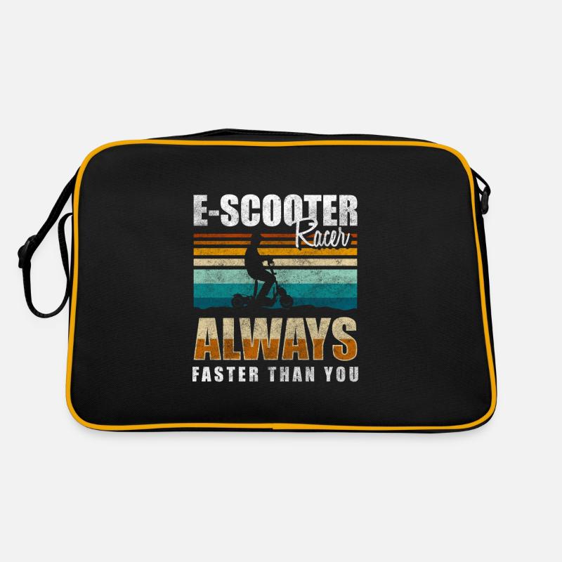 Alternative à l’environnement des scooters électriques électriques Sac Retro