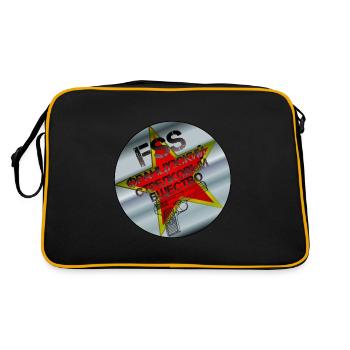 FSS Russia - Sac Retro - noir/or - Dos