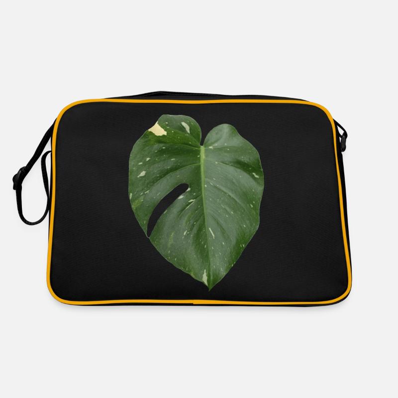 Monstera leaf Retro Bag