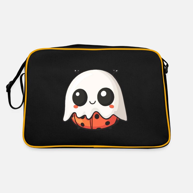 Marienkäfer Halloween Comic Geist Retro Tasche