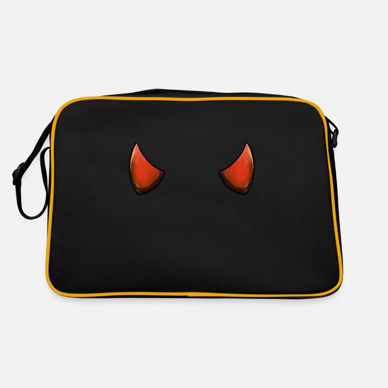 Devil's Horn Devil's Devil's Woman Devil's Guy Retro Bag