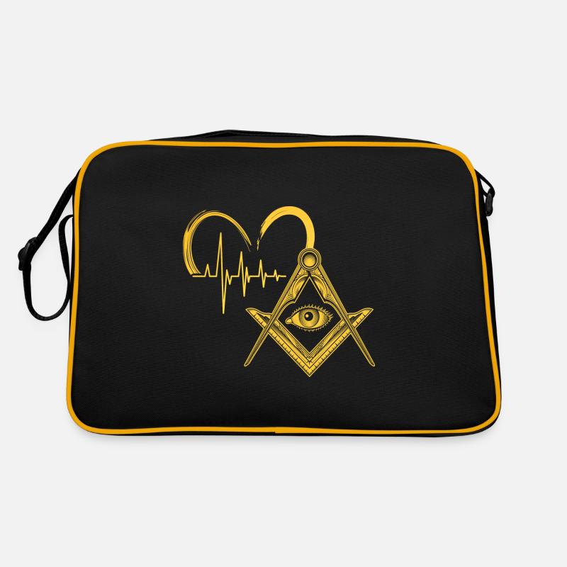 Masonic Freemasonry Fraternal Retro Tasche