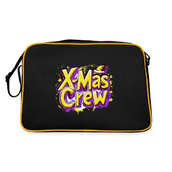Équipage de Noël - Sac Retro - noir/or - Dos