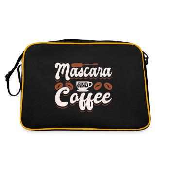 Makeup Artist Beautician & - Retro Tasche - Schwarz/Gold - Hinten