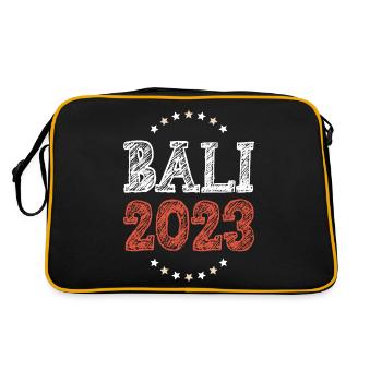 Bali 2023 - Sac Retro - noir/or - Dos