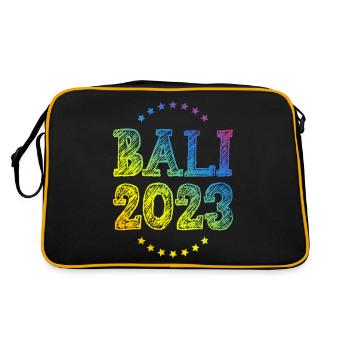 Bali 2023 - Sac Retro - noir/or - Dos