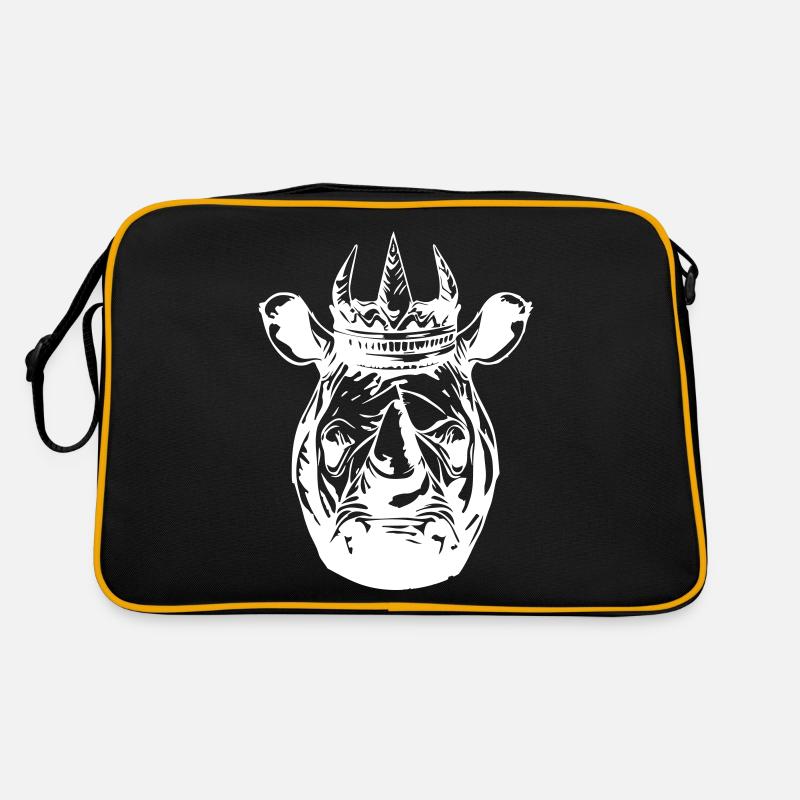 Roi héritier rhinocéros Sac Retro
