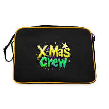 Équipage de Noël - Sac Retro - noir/or - Dos