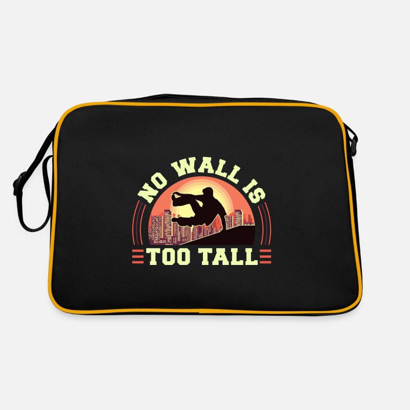 Parkour Freerunning Traceur Retro Tasche