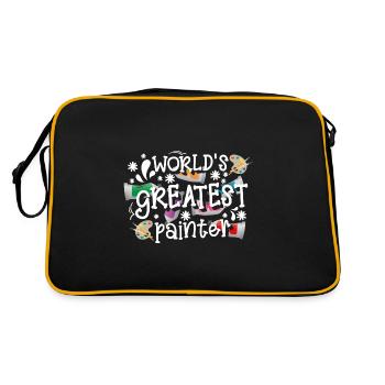 Colors Work Master Painter - Retro Bag - black/gold - Back