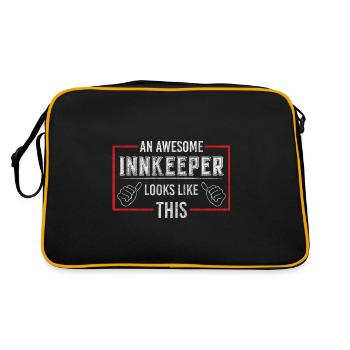 Tavern Celebration Bar Tobacco - Retro Bag - black/gold - Back