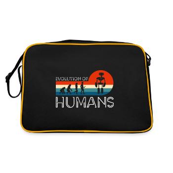 Android Cyborg - Sac Retro - noir/or - Dos