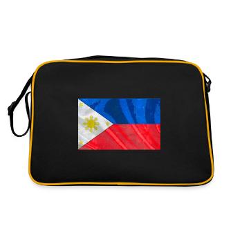 Philippines Collection 'par nikkkooo - Sac Retro - noir/or - Dos