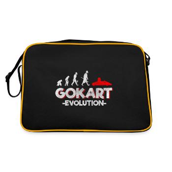 Gokart Motorsport Go kart Vainqueur - Sac Retro - noir/or - Dos