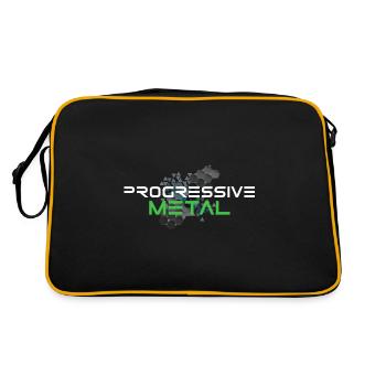 Metal progressif | Metal, Metalcore, Musique - Sac Retro - noir/or - Dos
