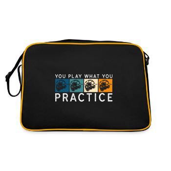 Baseball bat winner team USA - Retro Bag - black/gold - Back