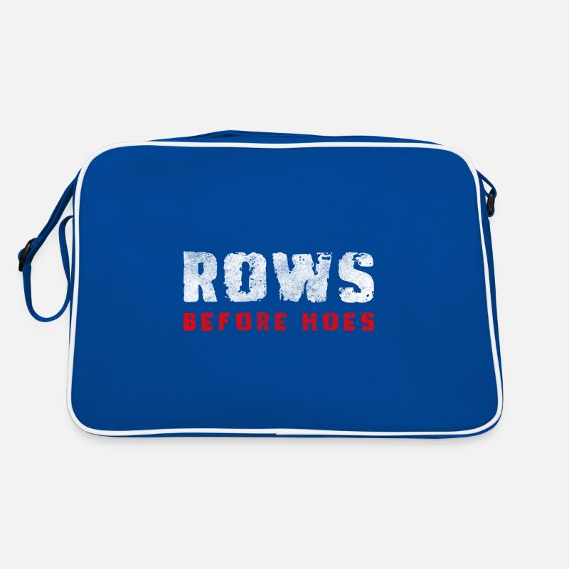 rowing machine athlete body sculling Retro Bag