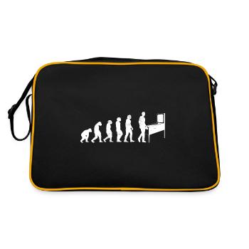 Arcade Game I Pinball Machine I Flipper I Pinball - Retro Tasche - Schwarz/Gold - Hinten