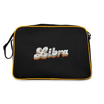 Horoscope Zodiac Signs Astrology Characteristics - Retro Bag - black/gold - Back
