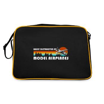 Model Aircraft Model Making - Retro Bag - black/gold - Back