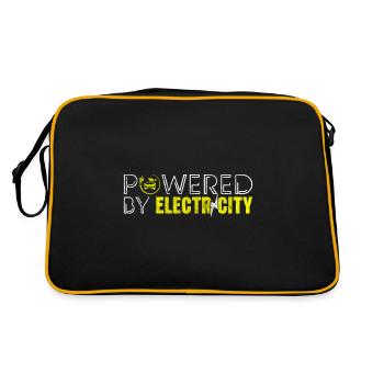 E-Car Environmental Protection New Acceleration - Retro Bag - black/gold - Back