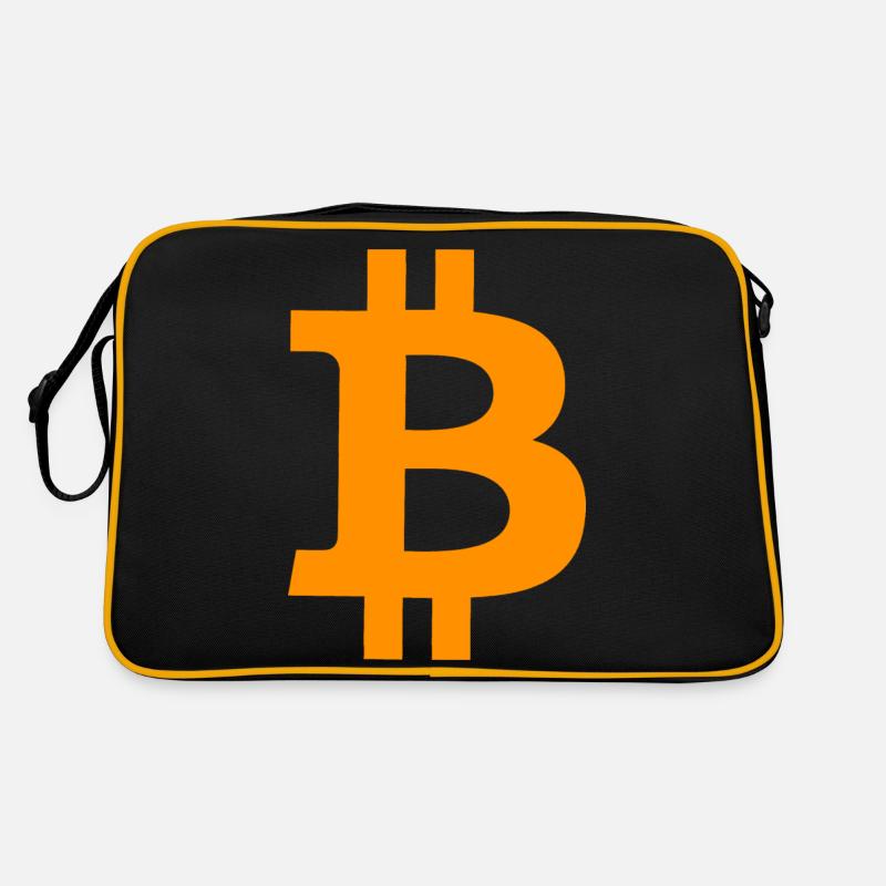 Bitcoin Retro Tasche