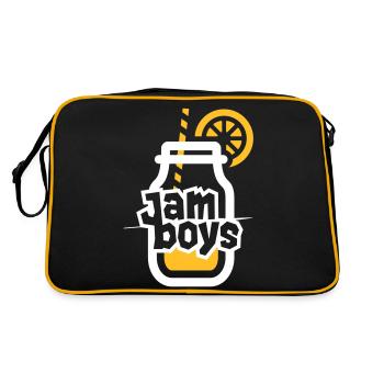 Jam Boy 2 - Sac Retro - noir/or - Dos