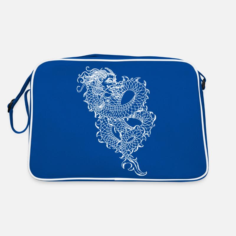 Chinesischer Drache Long Retro Tasche