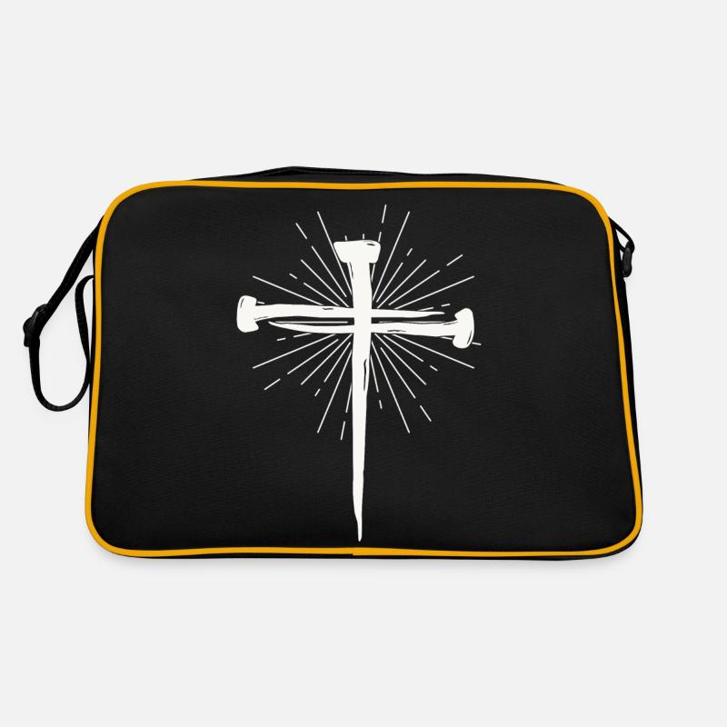 Croix de clous Sac Retro
