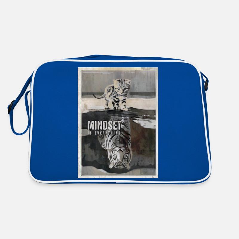 Mindset is Everything Tiger Sac Retro