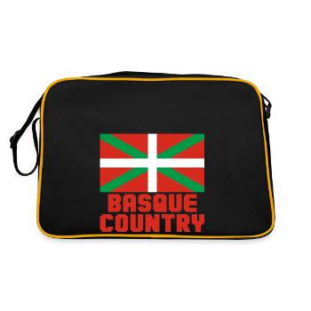Pays basque - Sac Retro - noir/or - Dos