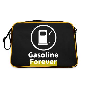 Gasoline Forever - Retro Bag - black/gold - Back