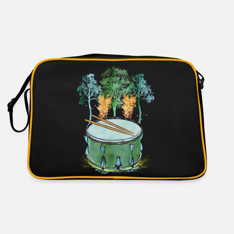 Trommel der Natur Retro Tasche