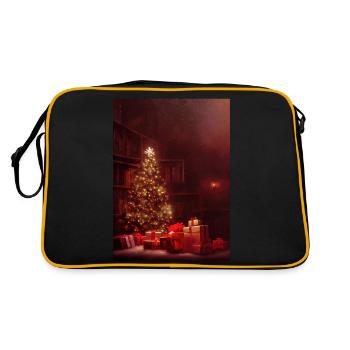 Noël 15 - Sac Retro - noir/or - Dos