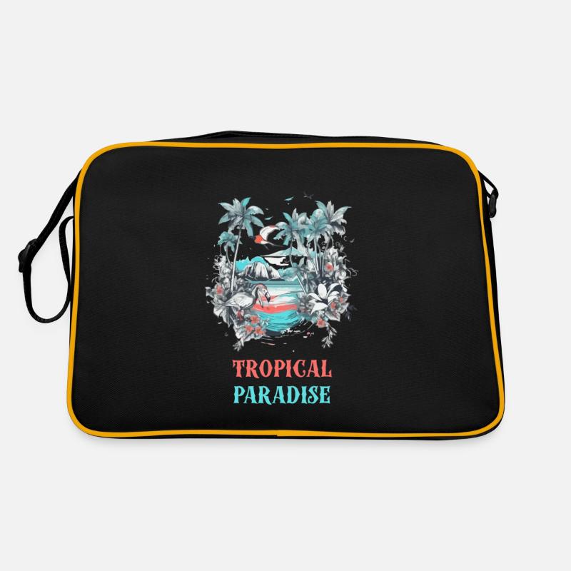 Tropical Paradise Retro Bag
