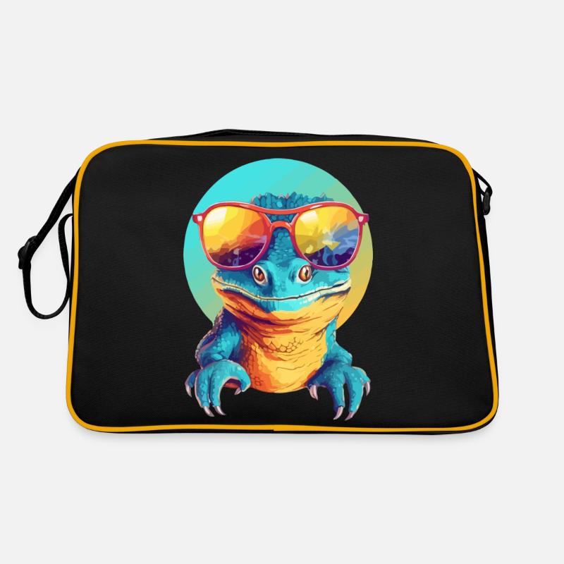 Mali the lizard Retro Bag