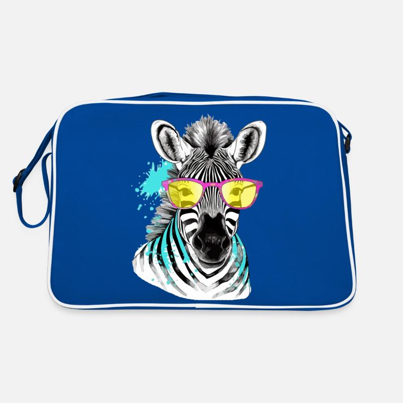 Lapi das Brillenzebra Retro Tasche