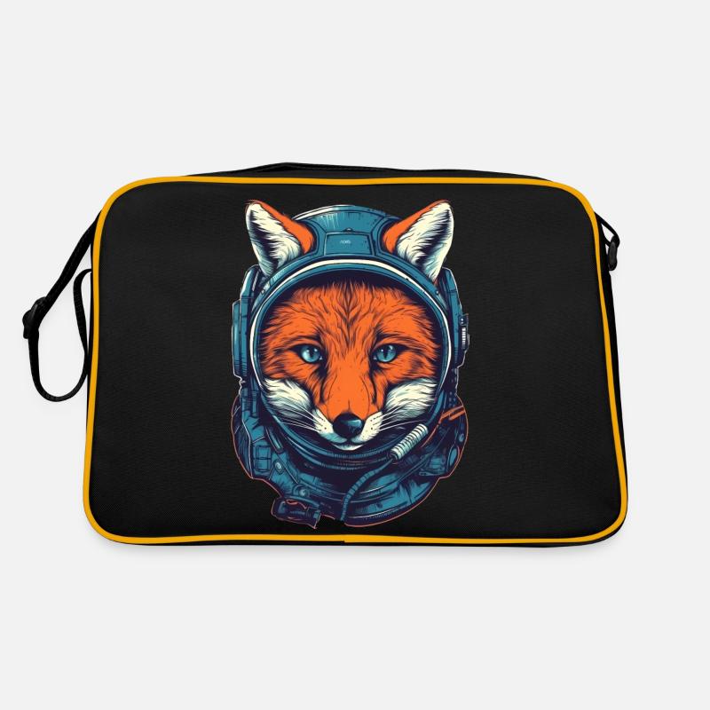 Astronaute Fox Sac Retro
