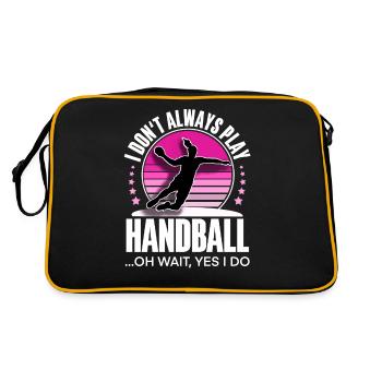 Handballeur handballeur - Sac Retro - noir/or - Dos