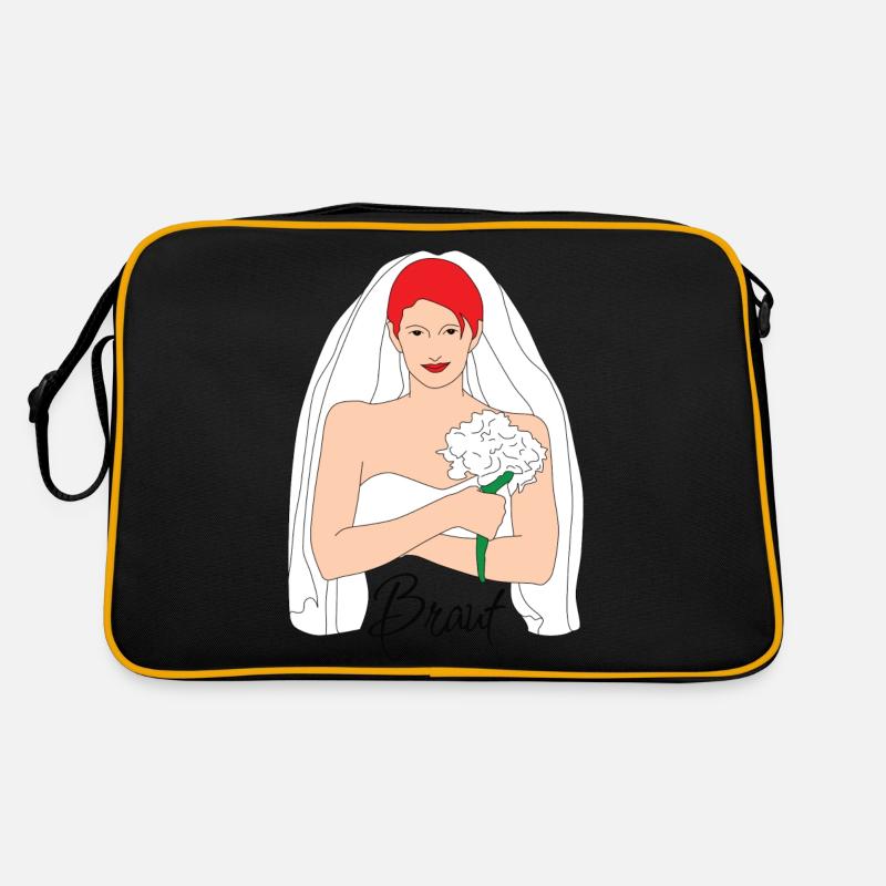 Bride Red 1 Retro Bag