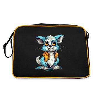 Libo le streum - Retro Bag - black/gold - Back
