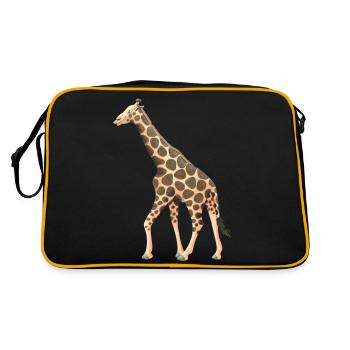 Girafe - Sac Retro - noir/or - Dos