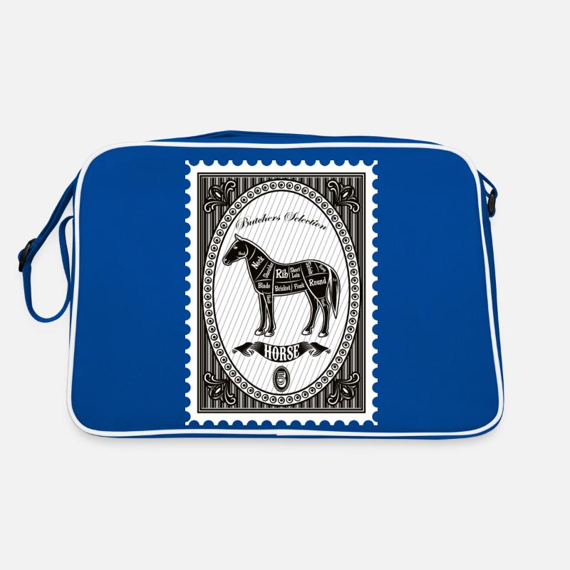 Pferde Retro Tasche