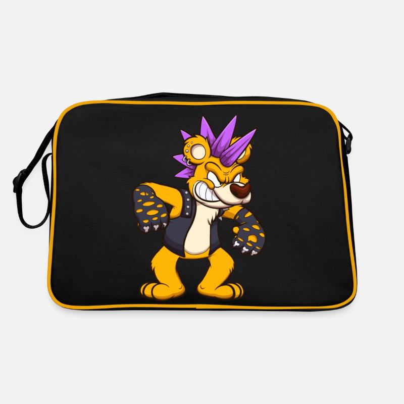 Punk Bear Retro Bag