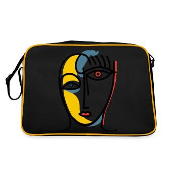 Look - Retro Bag - black/gold - Back